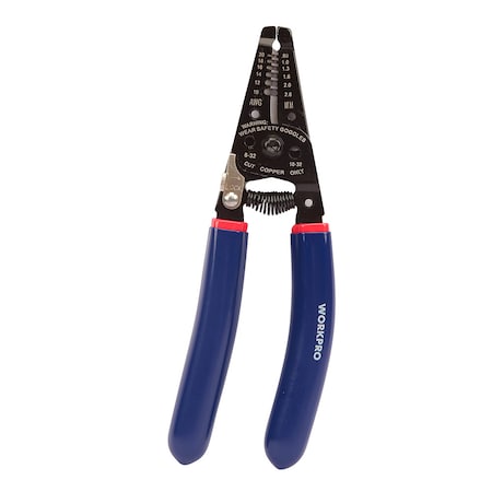 Prime-Line WORKPRO W091005 Wire Stripper and Cutter, Steel Construction w/High Grade (Single Pack) W091005